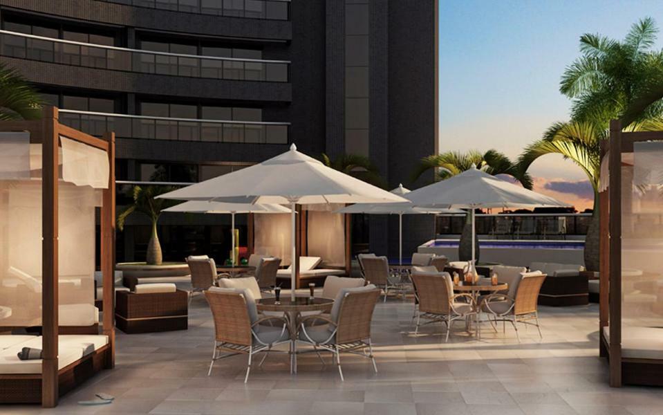 Apartamento De Luxo Landscape Beira Mar Platinum Форталеза Екстериор снимка